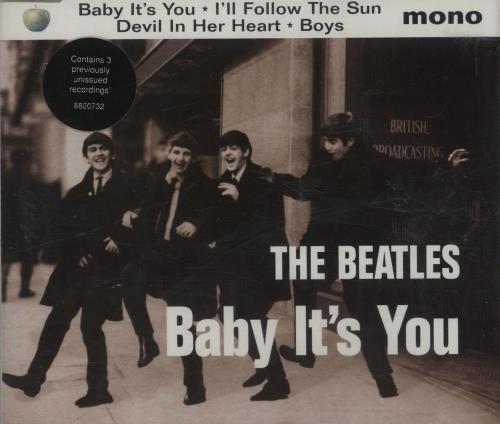The Beatles Baby It's You UK CD single (CD5 / 5